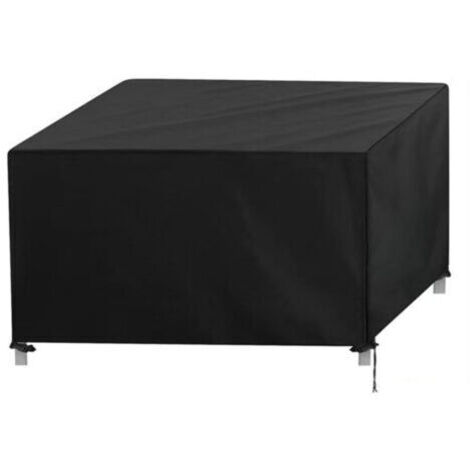 Telo di copertura per tavolo da giardino, impermeabile, rettangolare, per mobili da giardino esterni, 126 x 126 x 74 cm