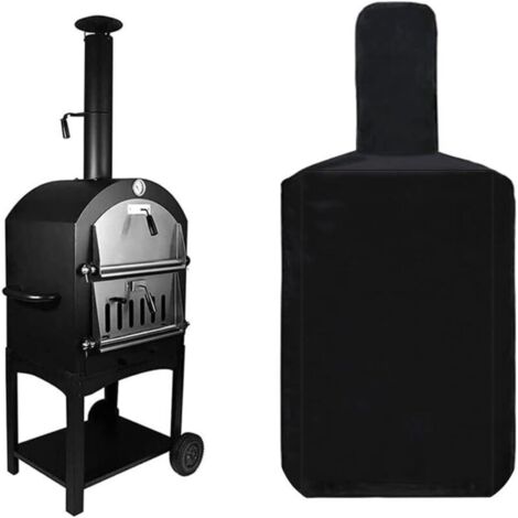Telo di copertura protettivo impermeabile per forno per pizza - 170 x 65 x 55 cm - Resistente a pioggia e polvere, ideale per forni da esterno.