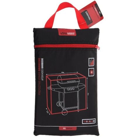 PLANETA HUERTO Telo di Protezione per Barbecue 125 x 62 x (h) 95 cm