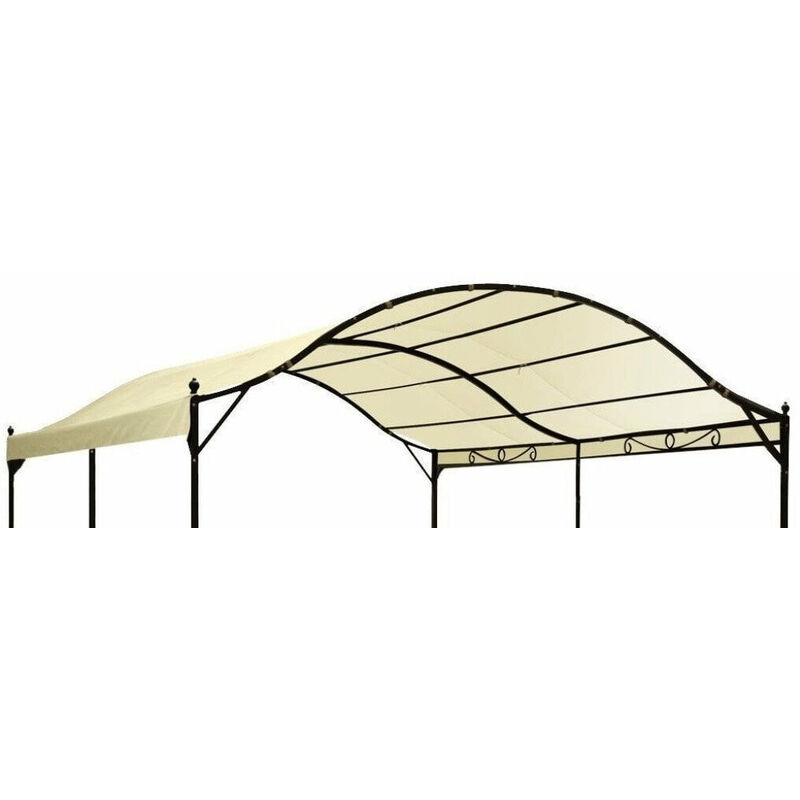 Telo di ricambio in poliestere 290 gr m/q 3x4 per gazebo Gwenda