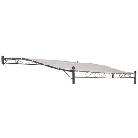 GARDENESS Telo di ricambio in poliestere 3x4 mt per gazebo pergola Justine