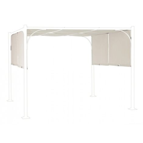 Telo di Ricambio per Gazebo Slide 3x3 Metri Colore Tortora