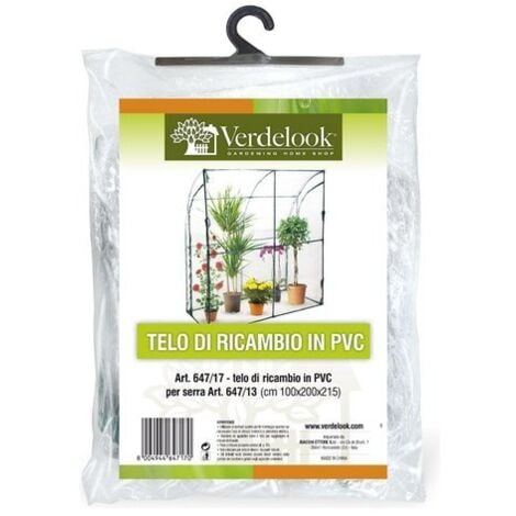 BIACCHI Telo di Ricambio per Serra da Parete mod. 647/13 Verdelook