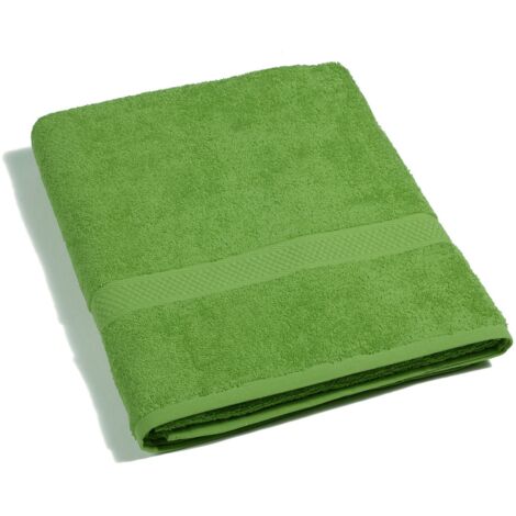 Telo doccia da bagno colorato 100 x 150 cm "Minorca" in cotone Caleffi -Cherry