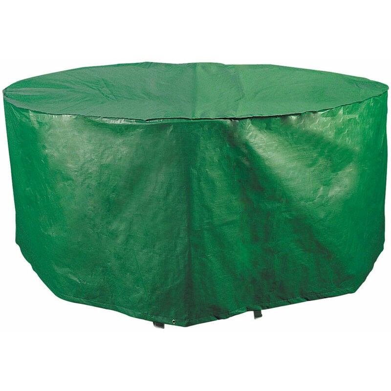 Bauer - Telo Impermeabile 230x110x70cm in Poliestere per Tavoli Ovali da Giardino Verde