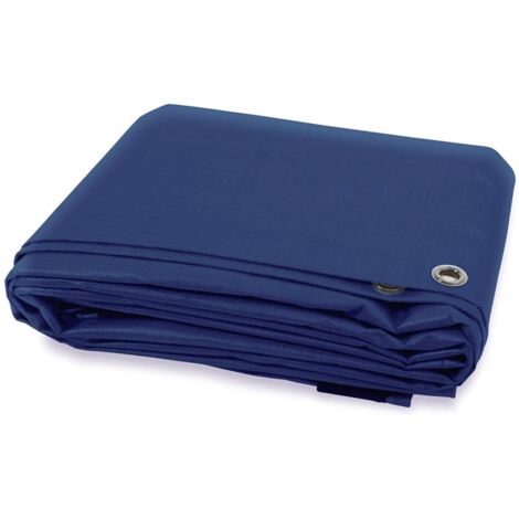 Telo impermeabile occhiellato multiuso pesante 200 gr/m2 - 4x4 m
