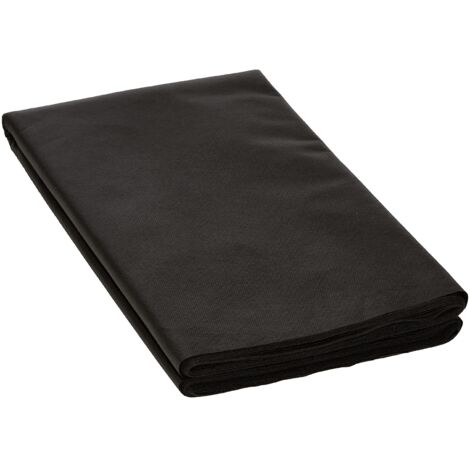Telo in tnt per pacciamatura mt.0,80x10 colore nero maniver giardino orto erba