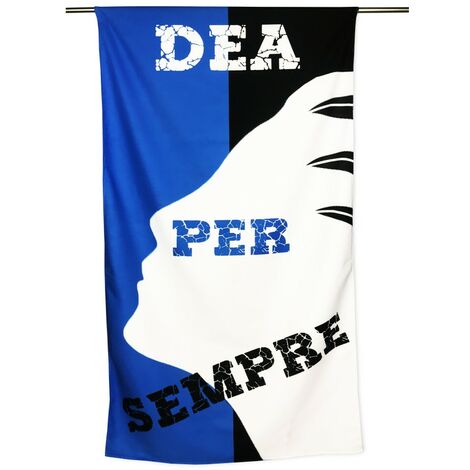 TELO MARE in spugna DEA PER SEMPRE misura grande cm. 90 X 170