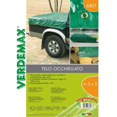 telo occhiellato 120gr 2x3m