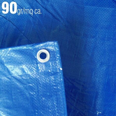 TELO OCCHIELLATO BLU 6X8 90GR