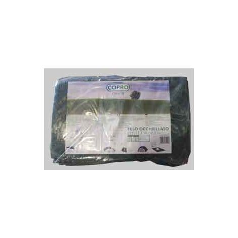 TELO OCCHIELLATO IN PVC 8x12 mt