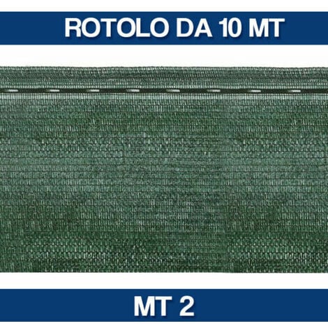 TELO OMBREGGIANTE RETE OMBRA 90% FRANGISOLE FRANGIVISTA OSCURANTE MT 10 24337V/ MT 2 (17233)