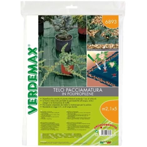 Telo pacciamatura in polipropilene 2.1x5MT Verdemax