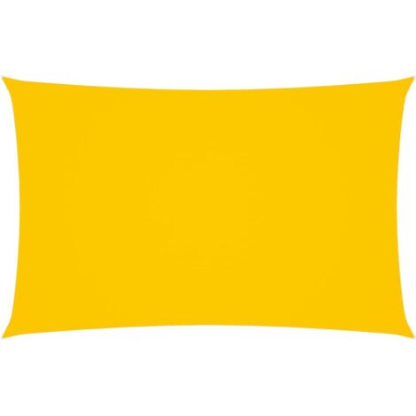 Telo parasole in tessuto oxford rettangolare 2 x 5 m giallo 020009633