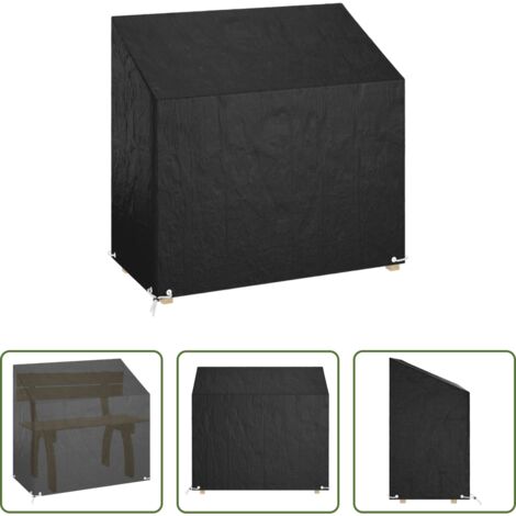Telo per mobili da esterno -  Copri Panca da Giardino 8 Occhielli 130x70x70/88 cm Polietilene