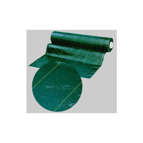 Telo per pacciamatura verde ideal star h 1x100 mt piegata h 1 mt conf. da 100 mq