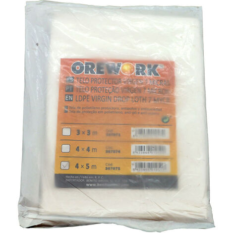 Telo protector virgen 7 Mic - 3x3 m