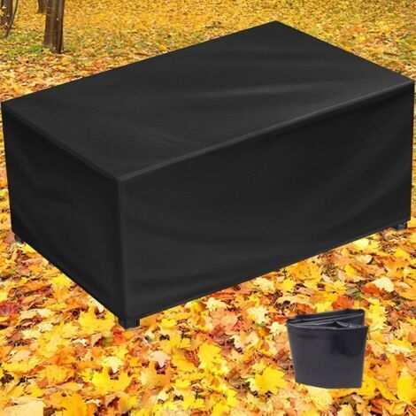 Telo protettivo per mobili da giardino 200x160x70 cm, impermeabile, in tessuto Oxford 420d, anti-UV e antipolvere.