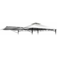 Telo ricambio 3,3x3,3 gazebo Antigua sostitutivo copertura