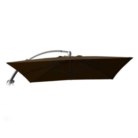 Telo ricambio per Ombrellone Giardino Anti UV 3,5x3,5 Copenaghen Brown