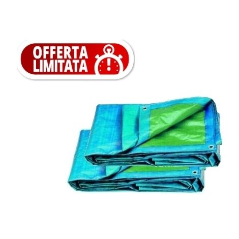 Telo rinforzato 5x6m 2pz - Offerta Limitata