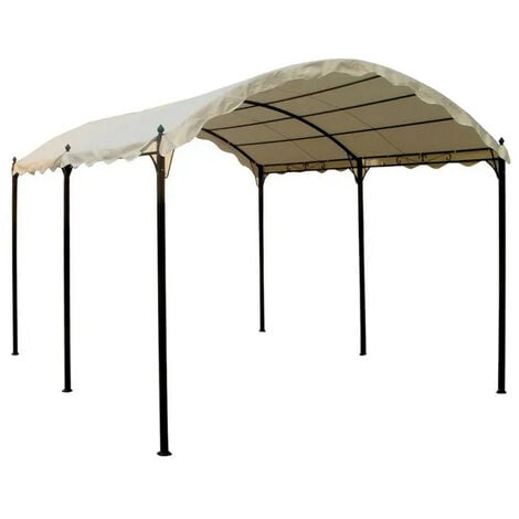 Telo laterale 3x2mt nero impermeabile ricambio per gazebo richiudibile 3x3mt