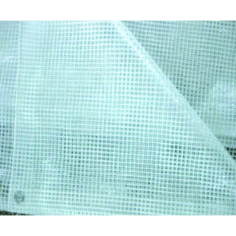 Telo Tenda Polietilene Retinato Trasparente Con Occhielli Cm 300x150 Ferr 195898