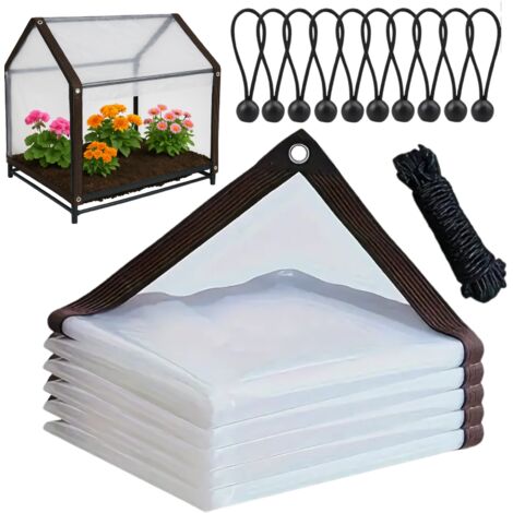 TELO TRASPARENTE 3x3m 210g/m2 [TARPAULIN4]