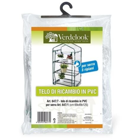 Telo Verdelook ricambio serra 3 ripiani