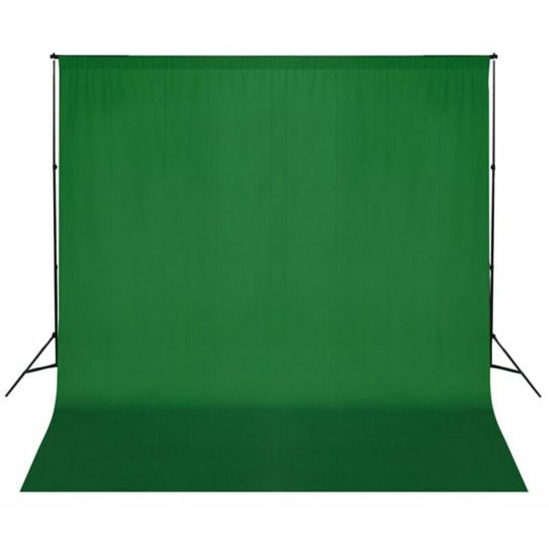 

Telon de fondo para fotografia algodon verde 300x300 cm croma