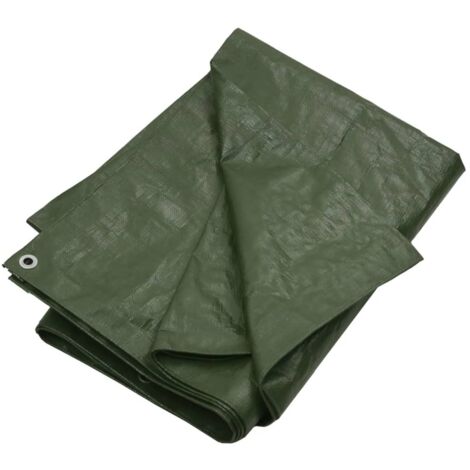 Telone 180 g/m² 4x8 m Verde HDPE vidaXL