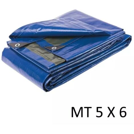 TELONE ANTISTRAPPO IMPERMEABILE OCCHIELLATO MT.5X6