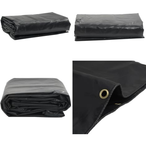 Telone Antracite 2x3 m 650 g/m² - Telone in PVC - Telone per mobili da giardino