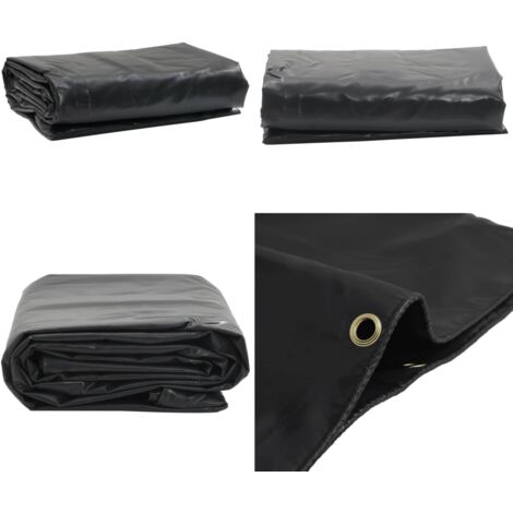 Telone Antracite 3x5 m 650 g/m² - Telone in PVC - Telone da giardino