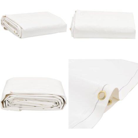 Telone Bianco 1,5x2,5 m 650 g/m² - Telone in PVC - Telone per mobili