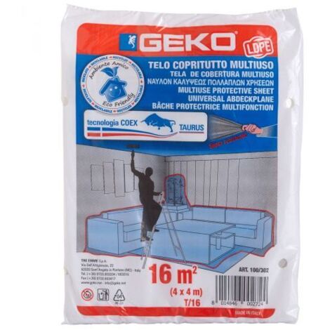 TELONE COPRITUTTO POLIETILENE 4X 4 M 150 G 10MY 90 PZ