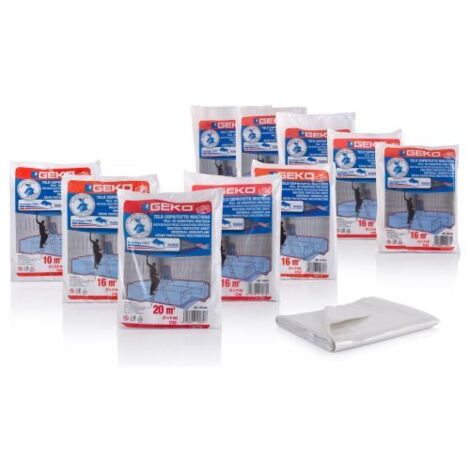 TELONE COPRITUTTO POLIETILENE 4X 4 M 200 G CA ROTOLO 80 PZ