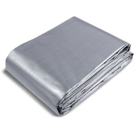 Telone di plastica resistente da 20 x 30 piedi (6 x 9 metri), spessore 10 mil, impermeabile, antistrappo e resistente ai raggi UV.