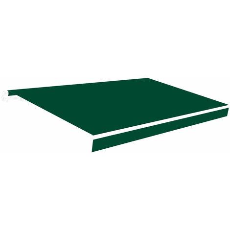 Telone in poliestere verde per tenda da sole 3x2m