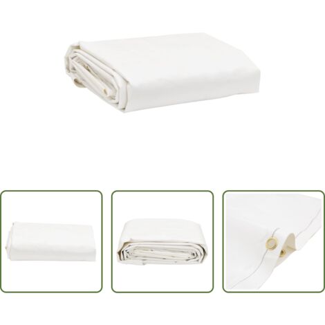 Telone in PVC -  Telone Bianco 1x2,5 m 650 g/m²