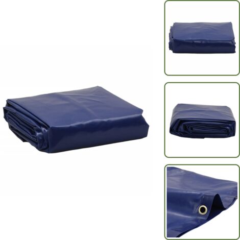 Telone in PVC - vidaXL Telone Blu 5x8 m 650 g/m² - Telone resistente