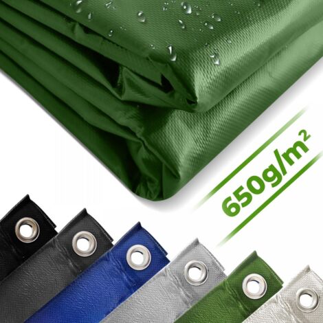 Telo Impermeabile TARPAFLEX 3.5x7m – 80 Gsm, HDPE Con Occhielli In Alluminio, Resistente Ai Raggi UV, Per Campeggio E Copertura