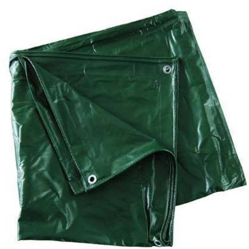 Effe - telone occhiellato pvc verde