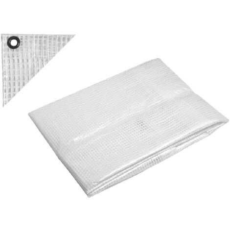 TELONE OCCHIELLATO RETINATO 6,0X5,0MT TRASP. PAPILLON