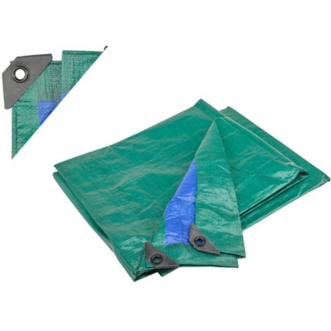 TELONE OCCHIELLATO VERDE/BLU   6X8MT PAPILLON