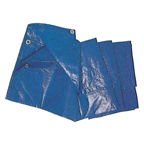 TELONE PE STANDARD C/OCCHIOLI 85 G BLU 5X 6 M