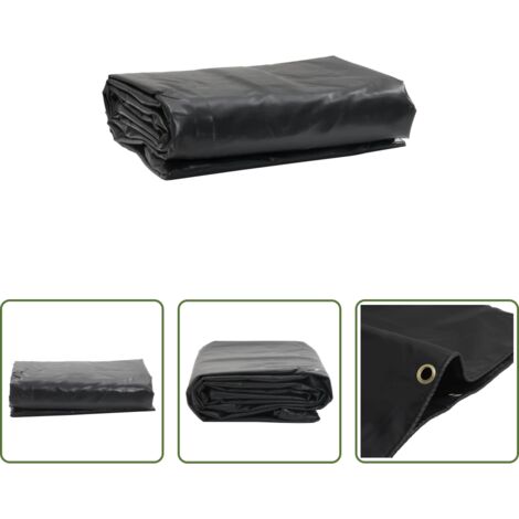 Telone per mobili da giardino -  Telone Antracite 1,5x20 m 650 g/m²