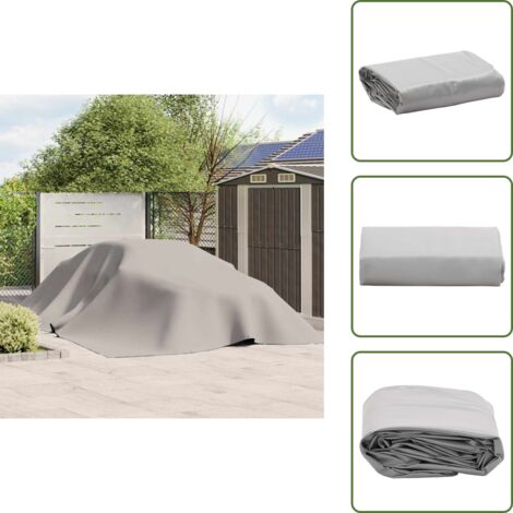 Telone per rimorchi - vidaXL Telone Grigio 5x7 m 650 g/m² - Telone per auto
