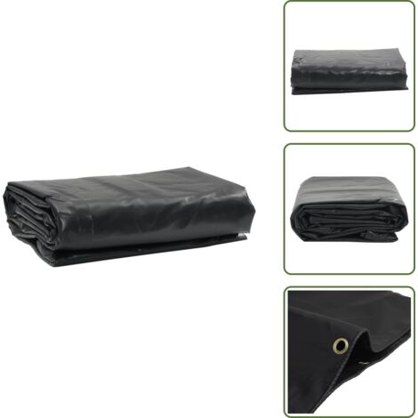 Telone per rimorchi - vidaXL Telone Nero 5x7 m 650 g/m² - Telone per camion