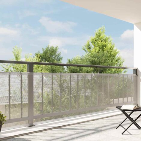 Telone Trasparente con Occhielli 1x8 m in Polietilene vidaXL
